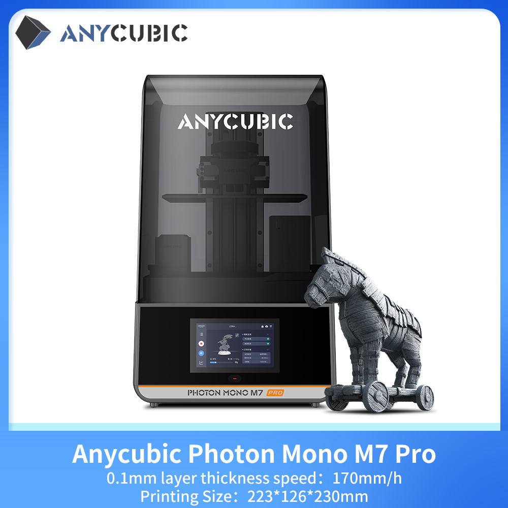 3D Printing Uv Resin - ANYCUBIC Photon Mono M7 Pro 3D-принтер