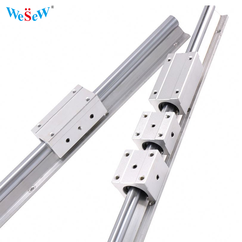 Linear Guide Rail - Линейная направляющая + блоки SBR20UU, штифтовое