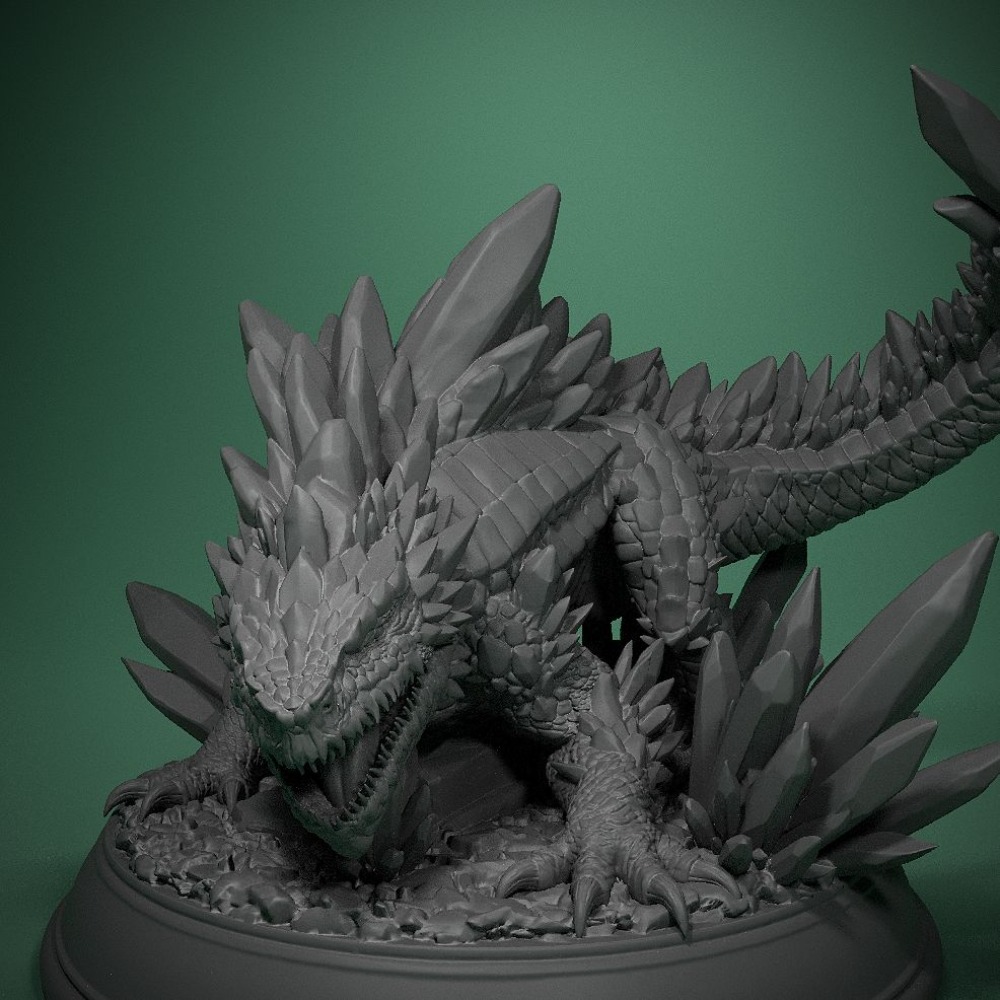 3D Printing Chess - Хрустальная ящерица, настольная игра, шахматная фигура,