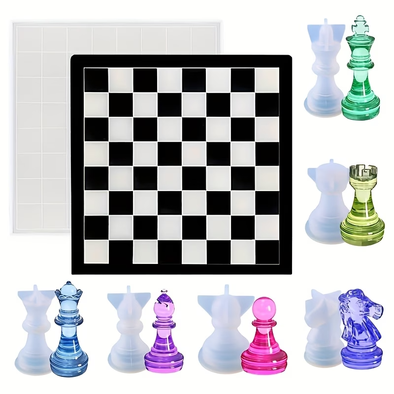 3D Printing Chess - Высококачественные силиконовые формы для шахмат 2026