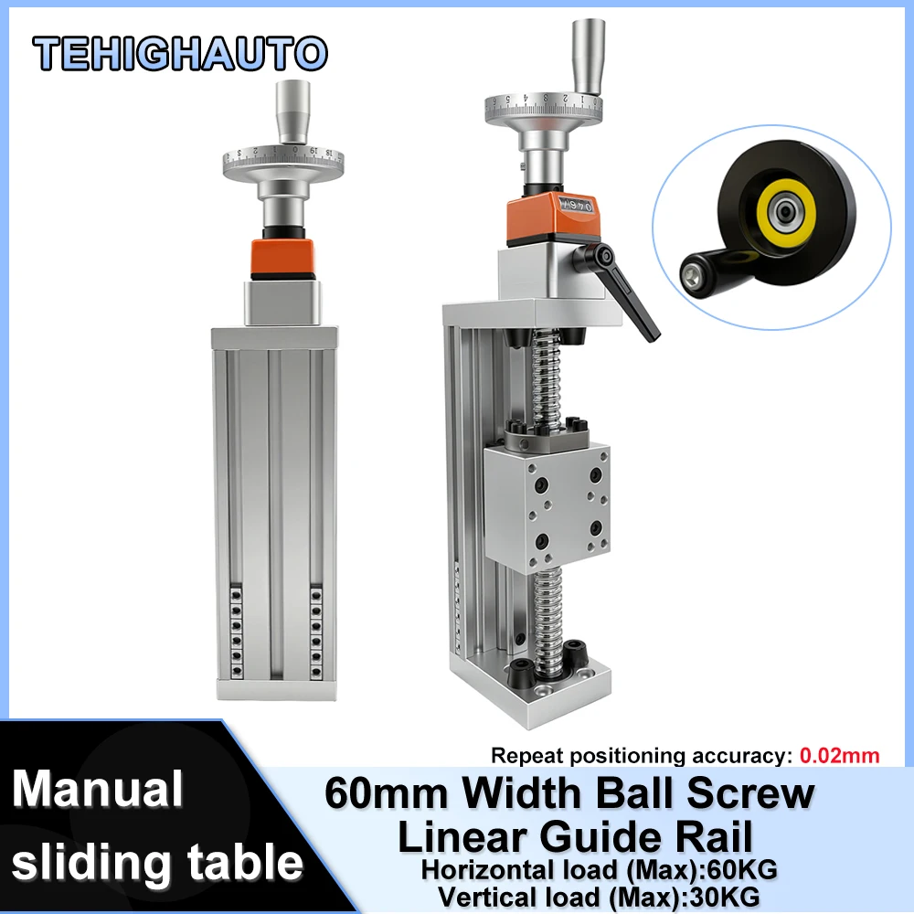 Linear Guide Rail - Ручной линейный направляющий стол с нагрузкой