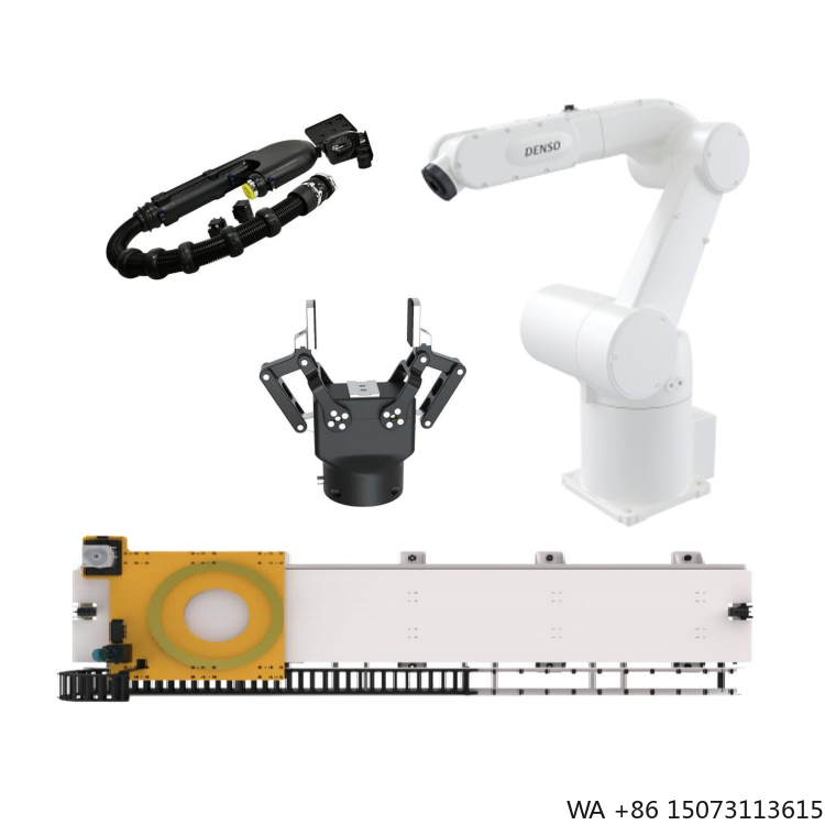 Linear Guide Rail - 6-осевой роботизированный манипулятор с линейной направляющей,