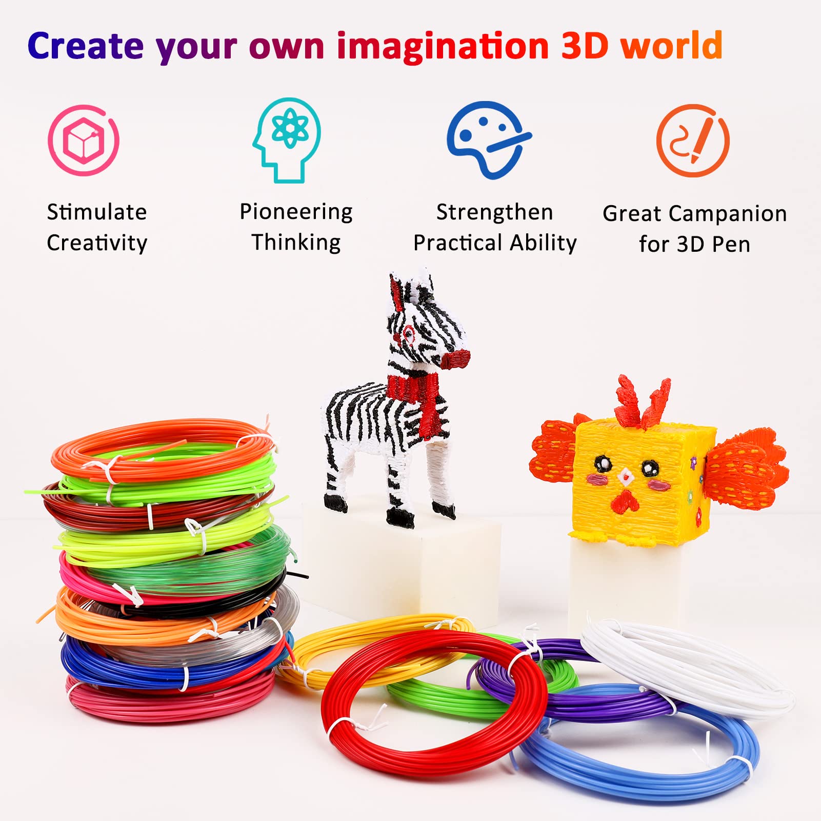 40/32/30 цветов PLA-нить для 3 – обзор и цена 3D Printing Nylon Filament