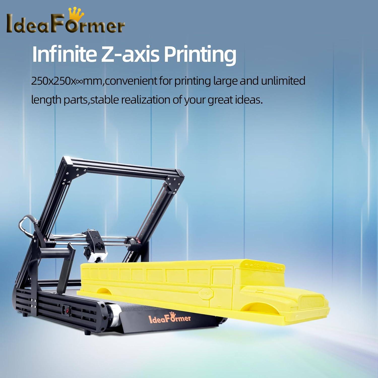 IdeaFormer IR3 V2 Конвейерная  – обзор и цена 3D Printing Z Axis