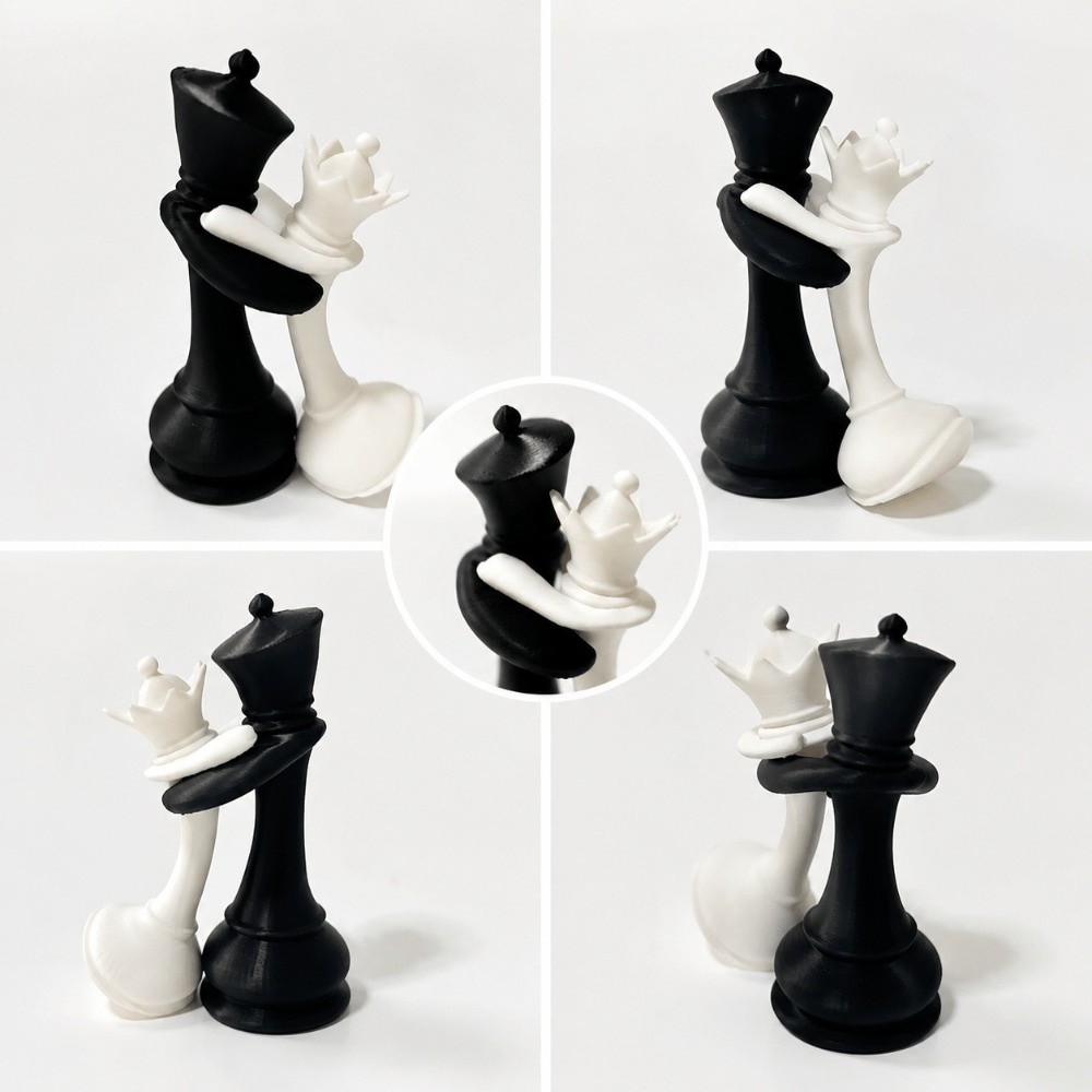3D-печатная статуэтка шахматны – обзор и цена 3D Printing Chess