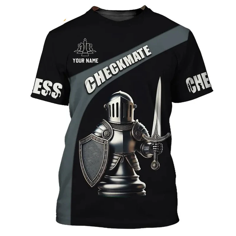 Забавная футболка Chess King д – обзор и цена 3D Printing Chess