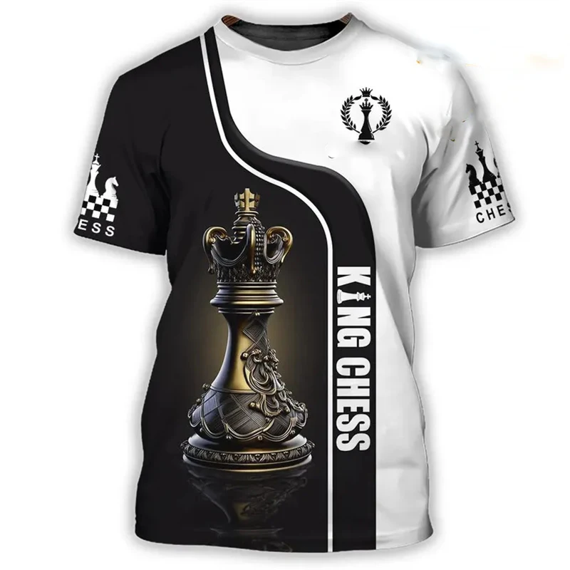 Забавная футболка Chess King д – обзор и цена 3D Printing Chess