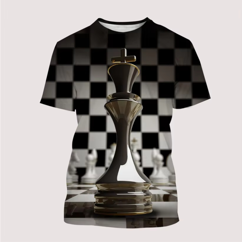 Новая мужская футболка с 3D пр – обзор и цена 3D Printing Chess