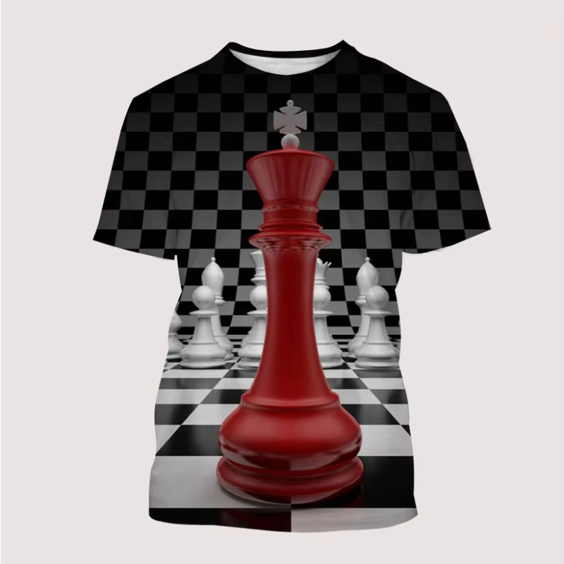 Новая мужская футболка с 3D пр – обзор и цена 3D Printing Chess
