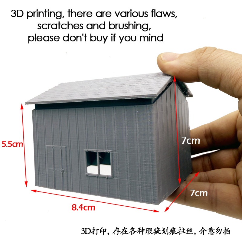 1/87, масштабная модель дома,  – обзор и цена 3D Printing Warehouse