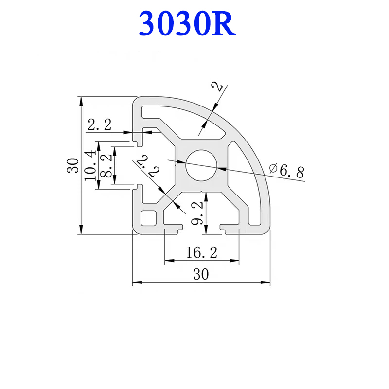 1 шт., 3030R, экструзионная ра – обзор и цена 3D Printer Enclosure Frame