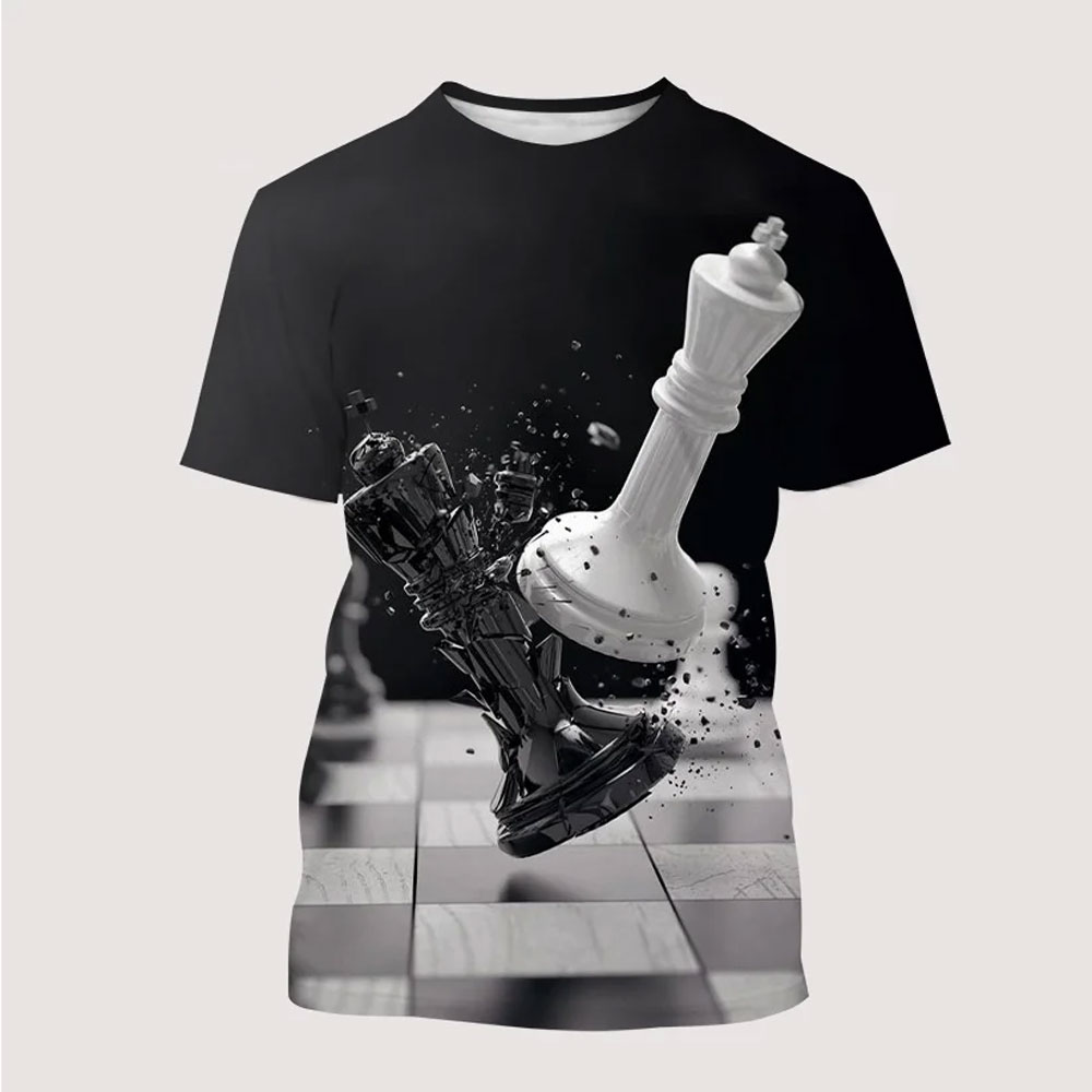 Футболка мужская Шахматная с 3 – обзор и цена 3D Printing Chess
