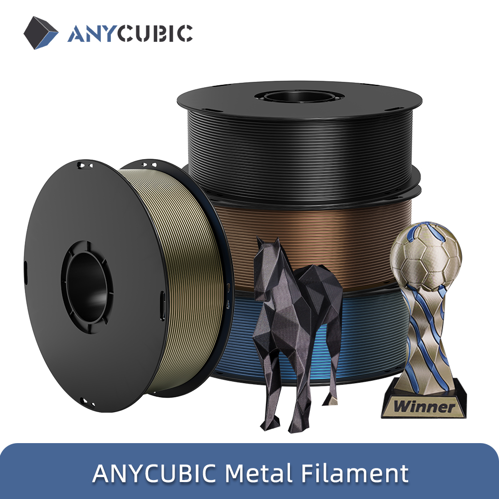 ANYCUBIC 4 кг/1 кг Металлическ – обзор и цена 3D Printing Nylon Filament
