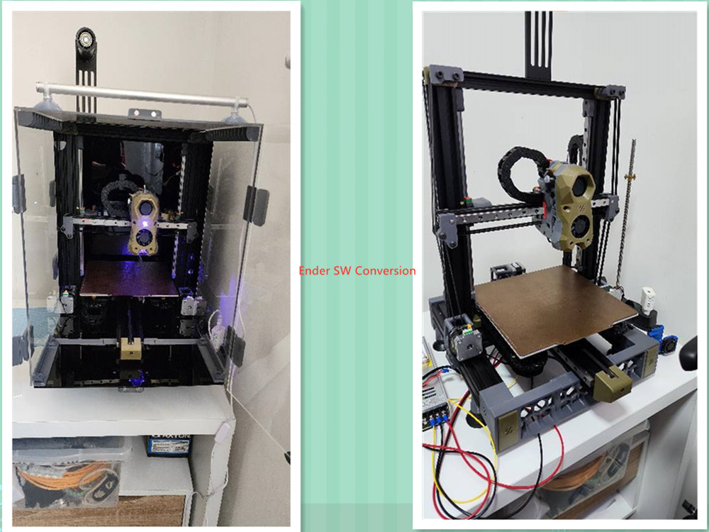 Комплект для модернизации Funs – обзор и цена 3D Printer Enclosure Frame