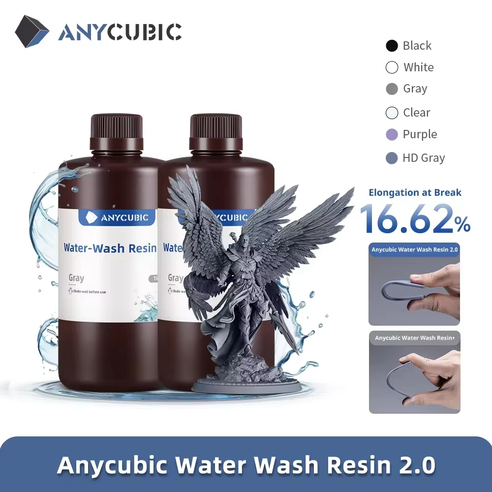 ANYCUBIC Смола для стирки воды – обзор и цена 3D Printing Dental