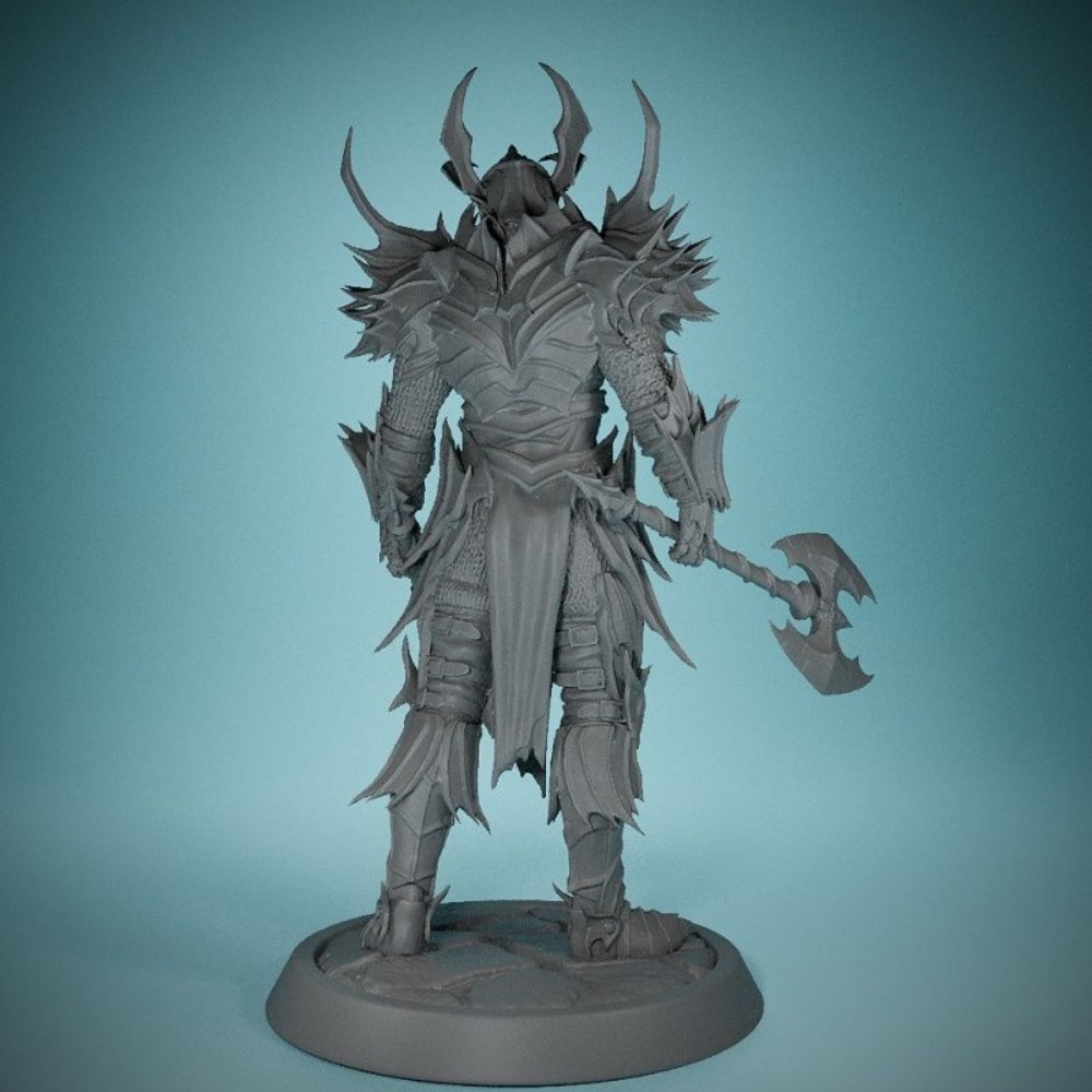 No Wings Demon Knight 3D печат – обзор и цена 3D Printing Chess