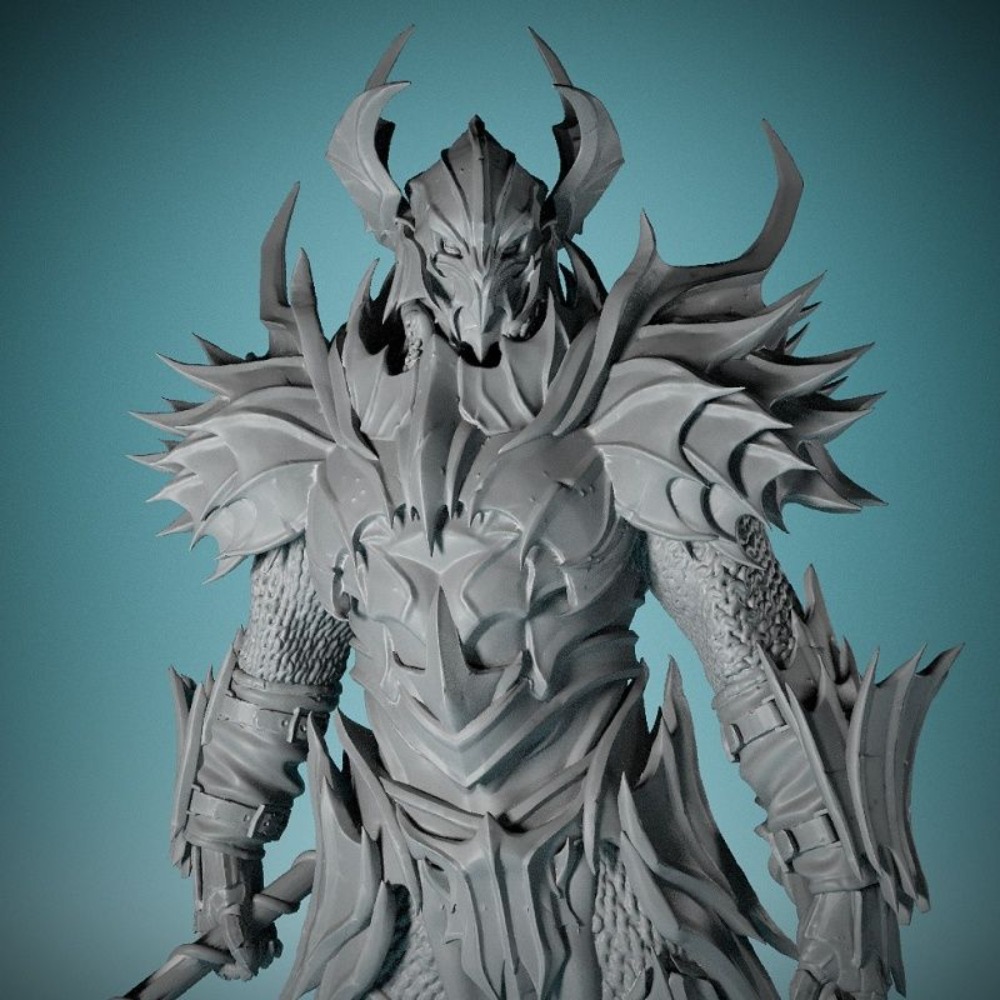 No Wings Demon Knight 3D печат – обзор и цена 3D Printing Chess