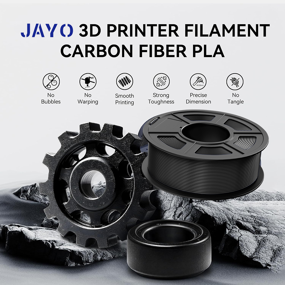 JAYO PETG-CF Нить для 3D-принт – обзор и цена 3D Printing Nylon Filament